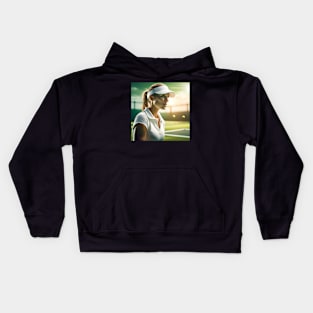 The Tennis Girl Kids Hoodie